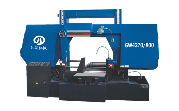 安州GW4270/800双柱龙门卧式带锯床